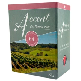Vin rosé AOP Accent du Béarn (3l)