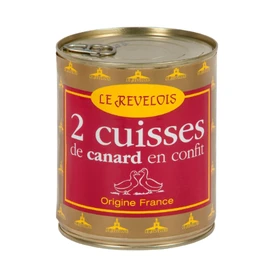 Confit de canard 2 cuisses (780g)