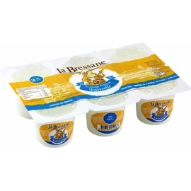 Fromage frais en faisselle nature  2% MG (6x100g)