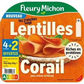 Spécialité Végétale Lentilles Corail (180g)