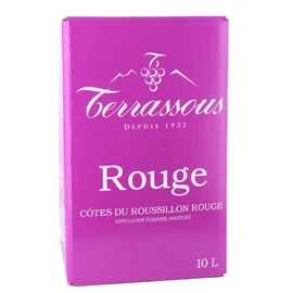 Vin Rouge A.O.P. Côtes Du Roussillon (10l)
