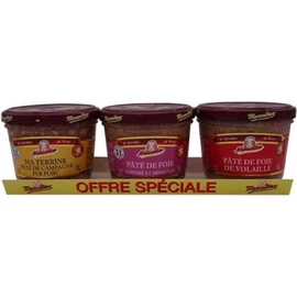 Pâté assortiment (3x190g)