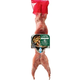 Lapin Entier sous Fourreau Yeux Noirs (1,3kg)