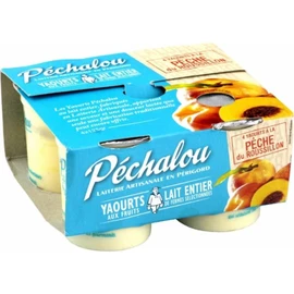 Yaourts pêche du Roussillon (4x125g)