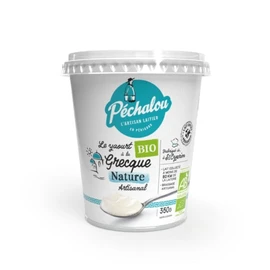 Yaourts nature brassé bio (350g)