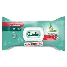 Lingettes Résistante Anti-Bactérien sans Javel (x80)