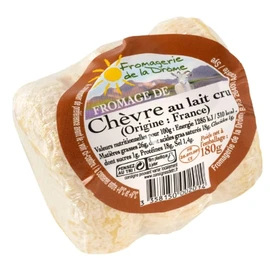 Fromage de Chèvre Au Lait Cru 26% Mat.Gr. (180g)