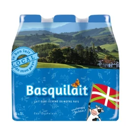 Lait Demi-Ecreme (6x1l)