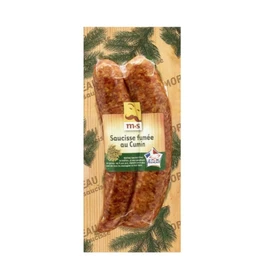 Saucisses fumées au cumin (x2)