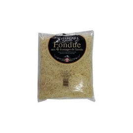 Fromage Rapé pour Fondue : Emmental IGP,Gruyère IGP,Abondance AOP,Beaufort AOP