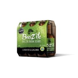 Bière Aromatisée Rhum Citron Vert Gingembre 5,6% (6x25cl)