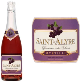 Vin pétillant Saint-Alyre myrtille (75cl)