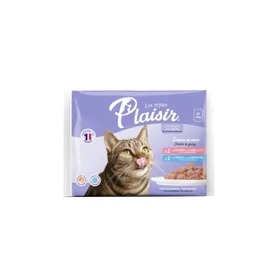 Emincés pour chat adulte stérilisé au poisson en sauce (4x85g)