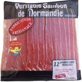 Jambon fumé de Normandie (420g)