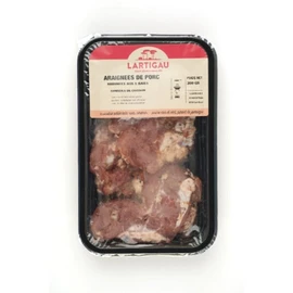 Viande de Porc: araignées de porc marinées aux 5 baies (300g)