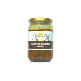 Salmis de Palombes aux cèpes (780g)