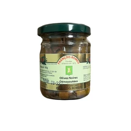 Olives noires dénoyautées à l'huile (180g)