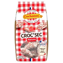 Saucisson Croc'Sec Nature (150g)