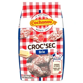 Saucisson Sec au Brie Croc'Sec (130g)
