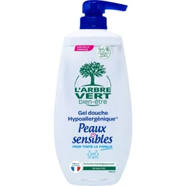 Gel Douche Peaux Sensibles - Hypoallergénique et pH Neutre (720ml)
