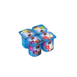 Yaourts brassé aux Fruits au Lait Entier, Sucré et Aromatisés (4x125g)