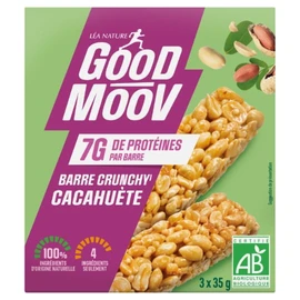 Barre Crunchy Cacahuète Bio (105g)