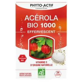 Complément Alimentaire Acérola Bio 1000 Effervescent