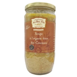 Soupe velouté oignon, beurre, vin blanc (800g)