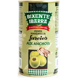 Olives vertes Manzanilla aux anchois (350g)