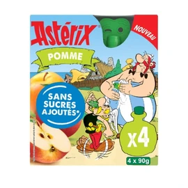 Compote Pomme Astérix (4x90g)