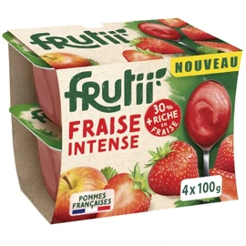 Compote Pomme Fraise (4x100g)