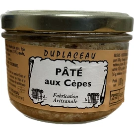 Pâté  aux cèpes (180g)