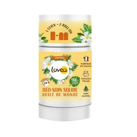 Déodorant solide Vegan Efficacité 24h Huile de Monoï (50g)