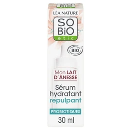 Soin Visage au Lait d'Anesse Hydratant Fortifiant Repulpant Fragment de Probiotique (30ml)