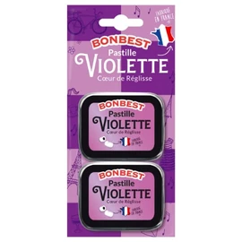 Bonbons violette cœur de réglisse (2x16g)