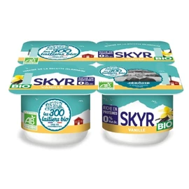 Skyr Vanille Bio 0% MG (4x100g)