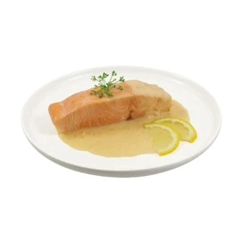 Plat cuisiné saumon sauce beurre blanc Chablis (150g)