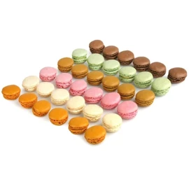 Macaron X36 & présentoir sapin (x36)