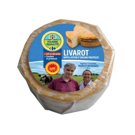 Fromage Livarot AOP au Lait Cru de Vache (200g)