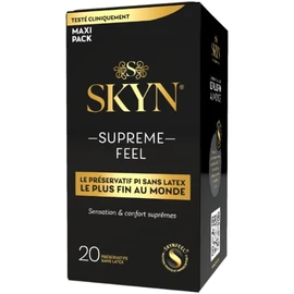 Préservatifs Supreme Feel Sensation et Confort (x20)