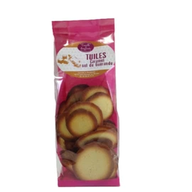 Biscuits tuiles caramel/sel (170g)