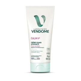 Crème Visage Calm V+ Crème Apaisante Peaux Sensibles (50ml)
