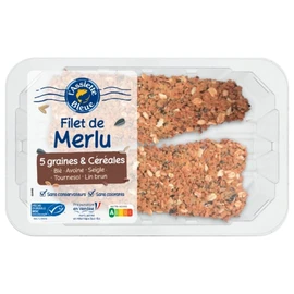 Filet de Merlu Panure au Graines (240g)