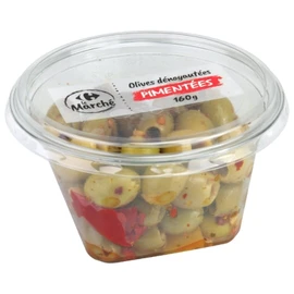 Olives Dénoyautées Pimentées (160g)