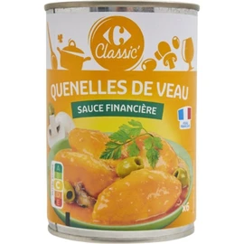 Quenelle de veau sauce financière (400g)