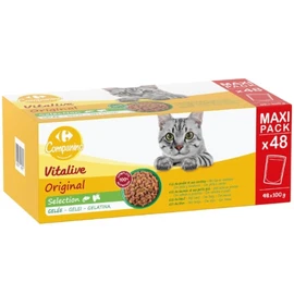 Pâtée Pour Chat Adulte En Sauce Assortiment (48x100g)