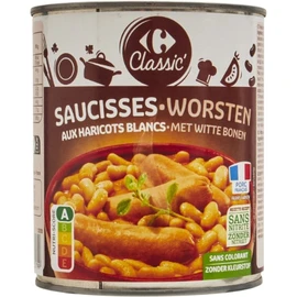 Saucisses aux haricots (800g)