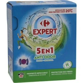 Lessive capsules 5en1 Anti-Odor (x20)
