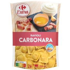 Pâtes fraîches ravioli carbonara (250g)