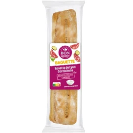 Sandwich baguette rosette de Lyon (220g)